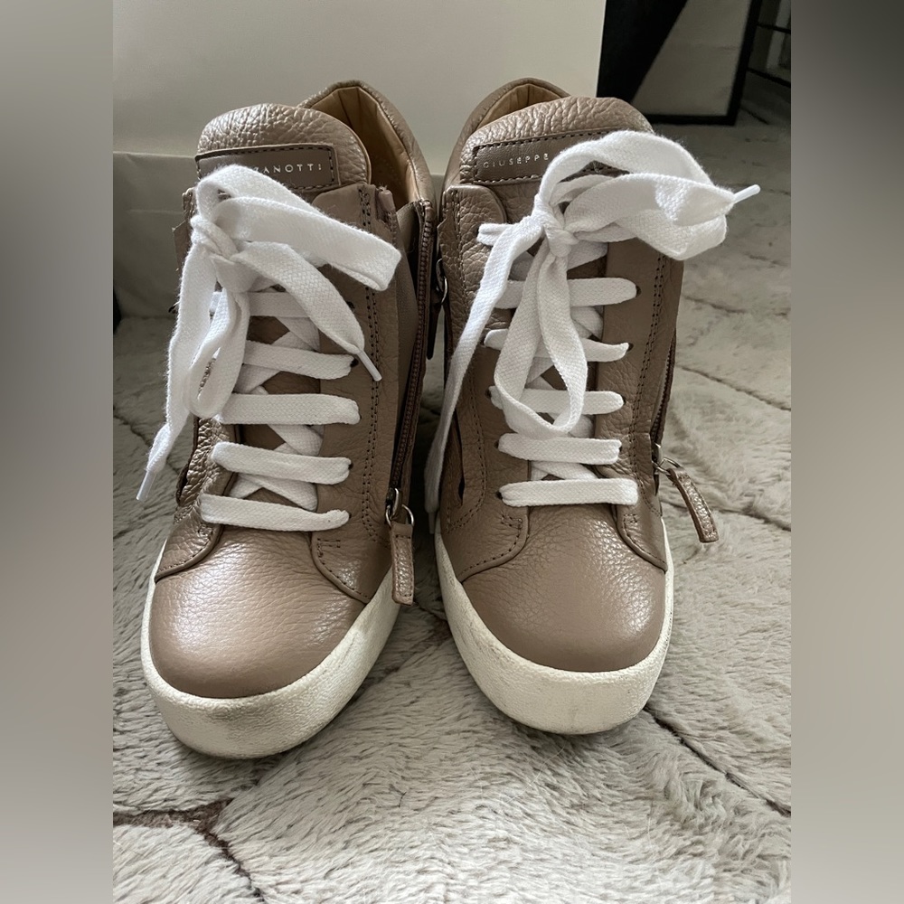 GZ Lamar Lorenz Leather wedge sneaker